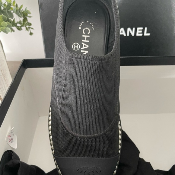 Chanel Black Pearl Shoes - Picture 2 of 4